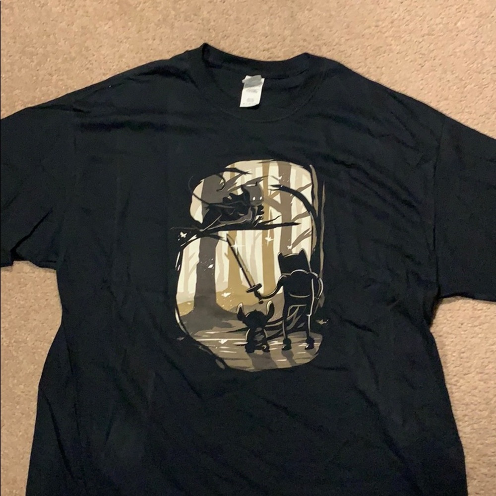 Adventure Time x Lilo and Stitch T Shirt XL